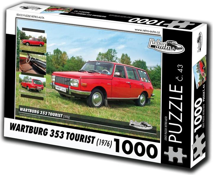 Actual product image Retro-auta Jigsaw Puzzle No. 43 Wartburg 353 Tourist (1976) 1000 pieces (1000 pieces)