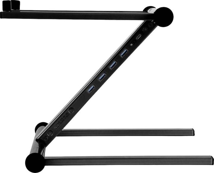 Immagine prodotto Omnitronic Supporto per laptop SLR-USB, con hub USB