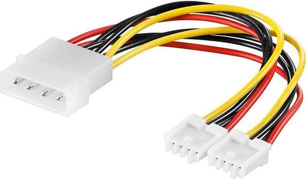 Immagine prodotto InLine Y cavo di alimentazione da 4 pin Molex a 2x floppy