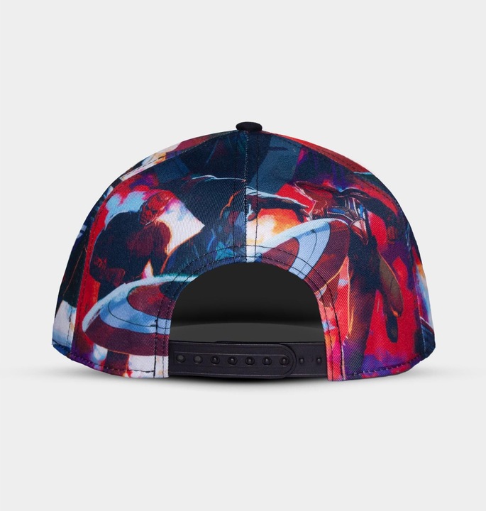 Image du produit Difuzed Captain America - Casquette Snapback Hulk Rouge (Taille unique)