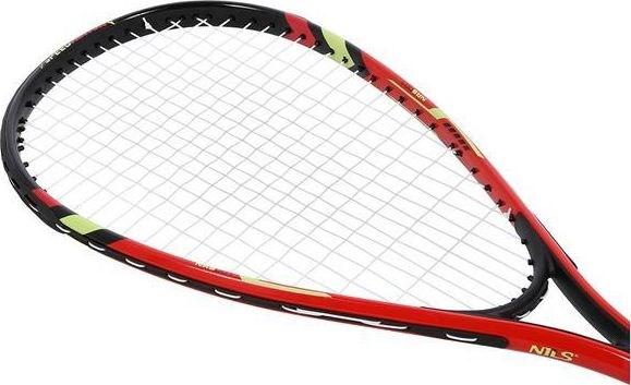 Actual product image Nils Crossminton Set NRS001 2 Rackets + Darts + Case red