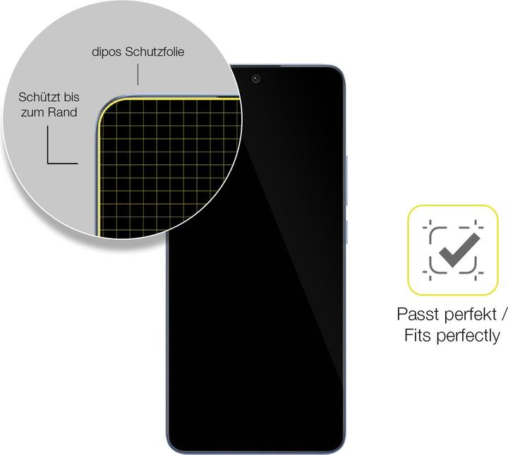 Actual product image Dipos Screen Protector Full-Cover 3D (2 pcs., Xiaomi 13T Pro)