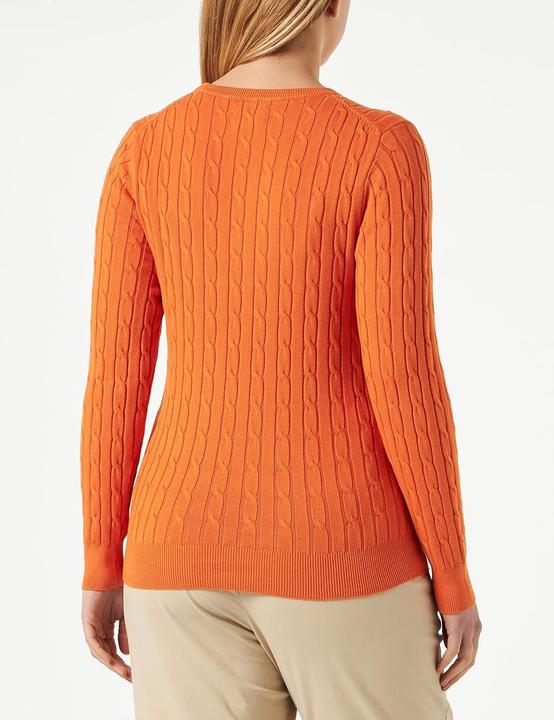 Produktbild GANT Maglione in Cotone Elasticizzato con Collo a C (L)