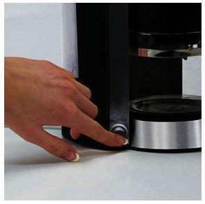 Produktbild Cloer Kaffeemaschine schwarz/Inox