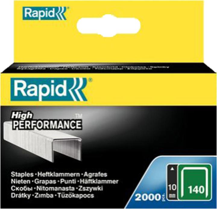 Immagine prodotto Rapid Tipo 140 Morsetto per filo piatto 14 mm (5000 x)