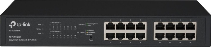 Actual product image TP-Link Tl-Sg1016pe (16 Ports)