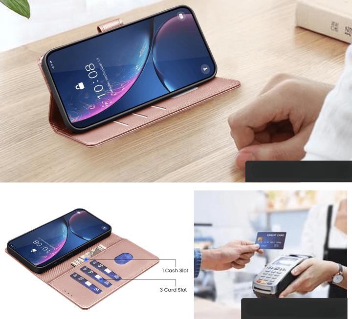 Produktbild Binfen Color Galaxy A37 - BINFEN Leder Etui Hülle mit RFID Blocker (Samsung Galaxy A37)