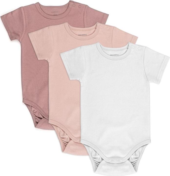 Immagine prodotto La Loona Body LaLoona per neonato e body avvolgenti Body per neonato a manica corta OEKO-TEX® confezione da (74, 80)