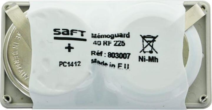 Actual product image Saft Akku Memoguard 40RF225, 803007, 40 RF 225, PC1412 (Device specific, 250 mAh)