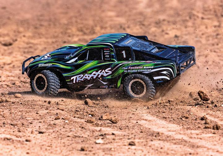 Produktbild Traxxas Slash 4x4 VXL Clipless grün 1/10 Short-Course RTR Brushless, HD, ohne Akku und Ladegerät (RTR Ready-to-Run)