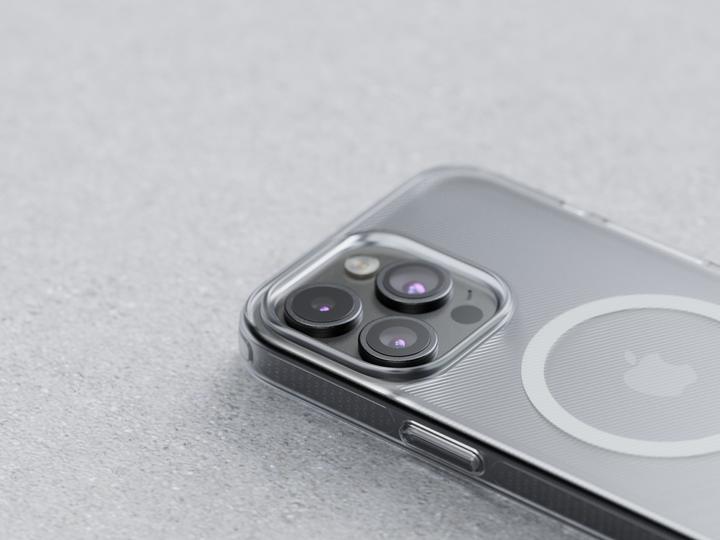 Produktbild Njord Slim Case 100% GRS MagSafe iPhone 15 Pro, Translucent (Apple iPhone 15 Pro)