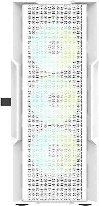 Image du produit Darkflash Tech DK431 boîtier d'ordinateur + 4 ventilateurs (blanc) (ATX, E-ATX, mATX)