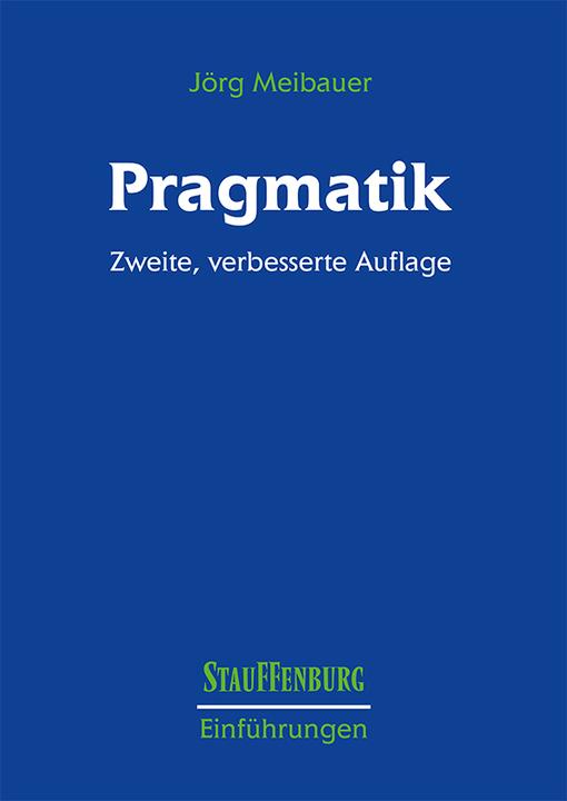 Produktbild Pragmatik (Deutsch, Jörg Meibauer, 2008)