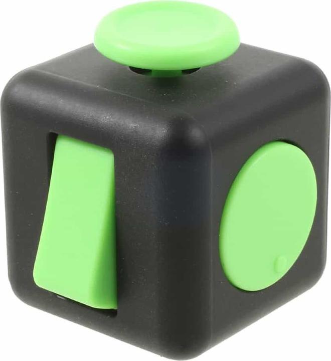 Actual product image Ueli Express Fidget Cube Green