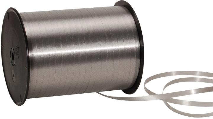 Spyk Band Poly 5mm/500m silber (Geschenkband, 1 x)