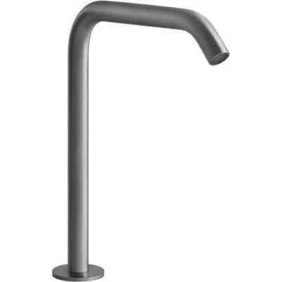 Gessi, Badarmatur, 316 Flessa Waschtisch-Stand-Auslauf mit 1/2 Anschluss, Höhe=160 mm x Ausladung 156 mm, 54093