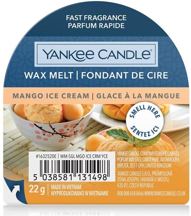 Actual product image Yankee Candle Mango Ice Cream