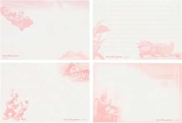 Actual product image Disney Notizbuch mit Micky Maus & Freunde Tokyo Resort