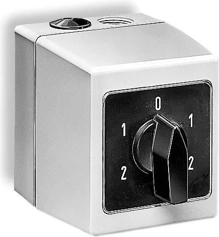 Helios HELI PWDA commutatore e invertitore di polarità per motori Dahlander 3-PH 400V max.25 A,IP 6