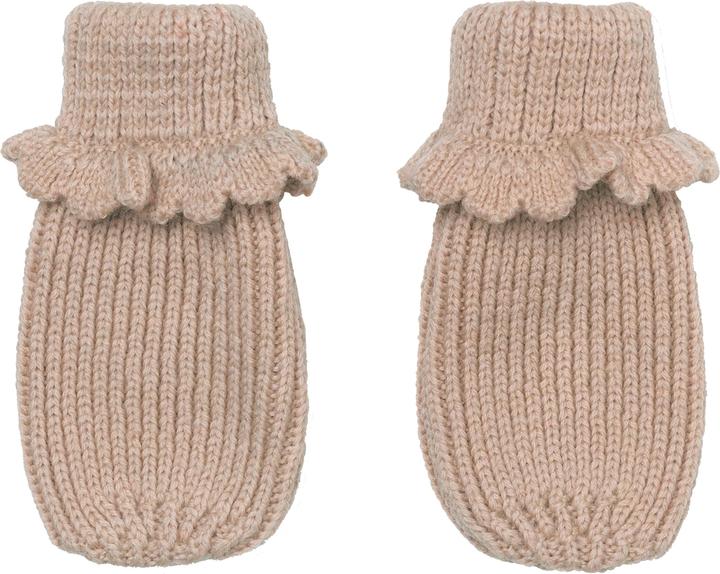 Konges Slojd Wolle Fäustlinge Peach Dust