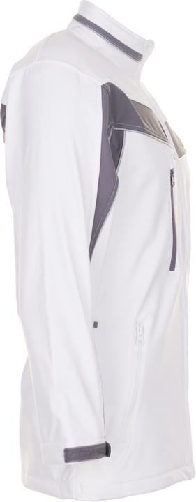 Actual product image Planam Softshell jacket pure white/zinc XS S (S)
