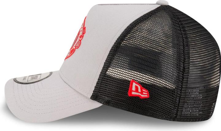 Produktbild New Era A-Frame Mesh Trucker Cap - Manchester United grau