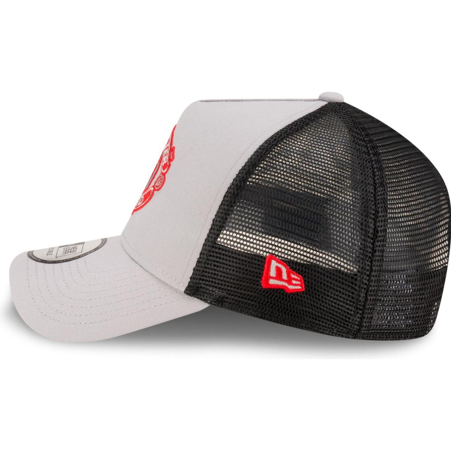 Thumbnail - New Era, Herren, Cap, A-Frame Mesh Trucker Cap - Manchester United grau, Grau