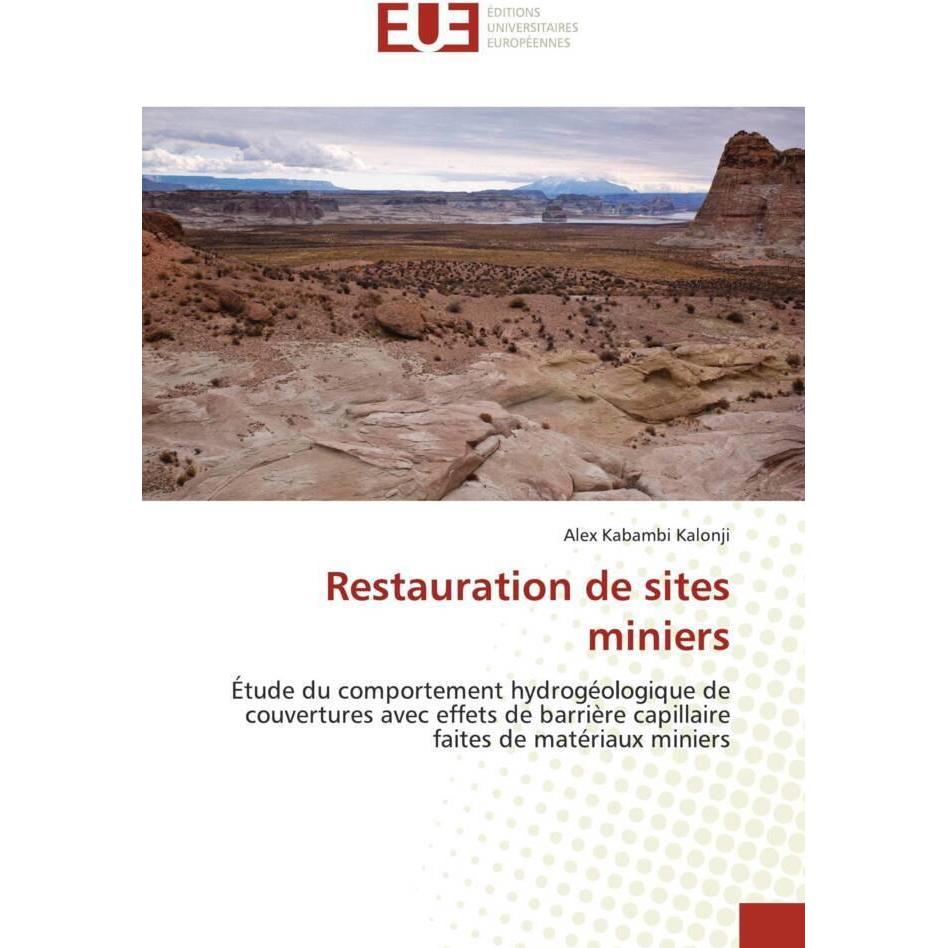 Restauration de sites miniers, Fachbücher von Alex Kabambi Kalonji