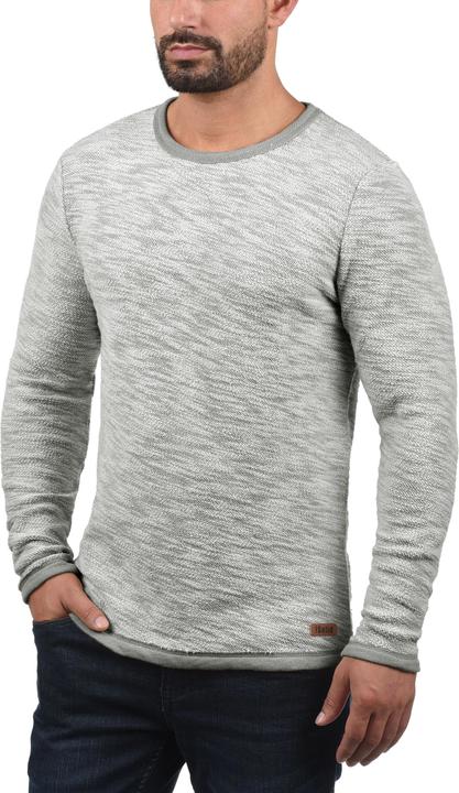 Immagine prodotto Solid Flocks Felpa Maglione Pullover Da Uomo Con Girocollo In Cotone 100% (XL)