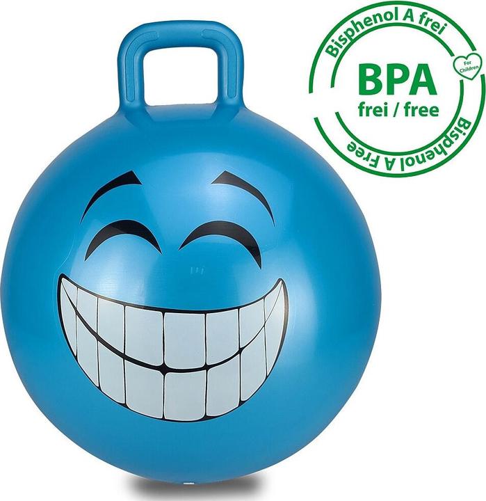 Actual product image Jamara Hop Ball Smile - Funnel Ball - Boy/Girl - 1 year(s) - Blue - 407 g