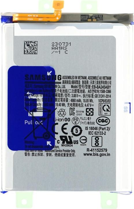 Actual product image Samsung Battery EB-BA245ABY SM-A245 Galaxy A24 4G GH82-31242A