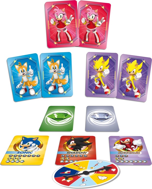 Immagine prodotto Lisciani Giochi Di Carte Sonic 2 In 1 In Uno Zaino