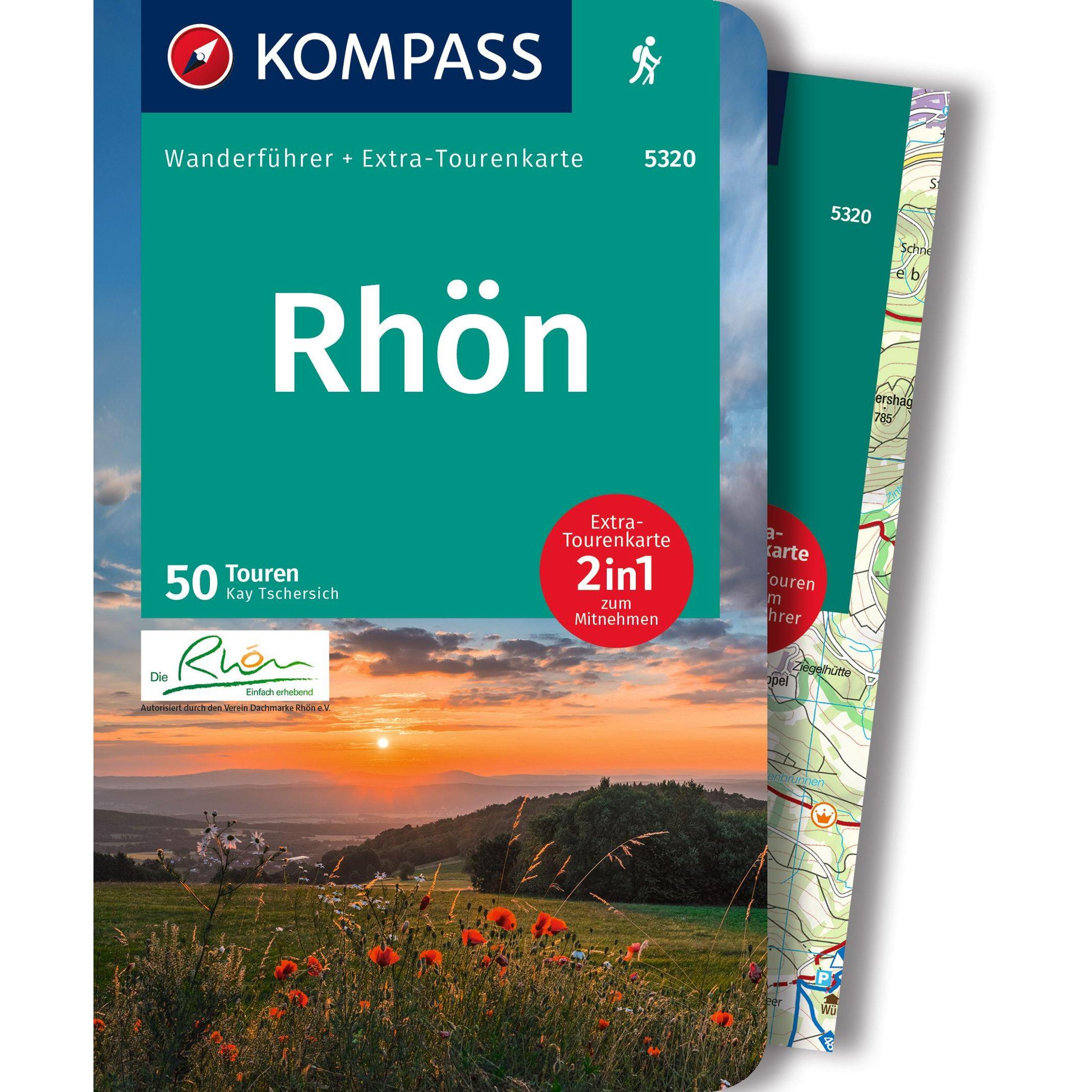Wanderführer Rhön, 50 Touren, Ratgeber von Kay Tschersich