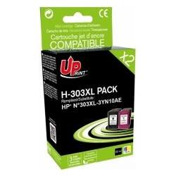 Print, Cartucce, Accessori per stampanti Uprint Tintes kārtridžs UPrint HP 303XL Multipaka