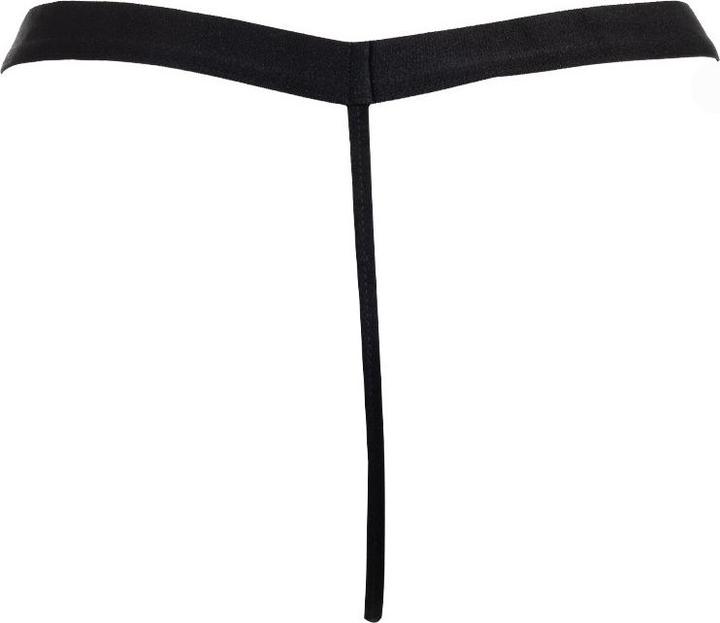 Produktbild Amorable by Rimba String mit Reissverschluss - One Size - Schwarz (One Size)