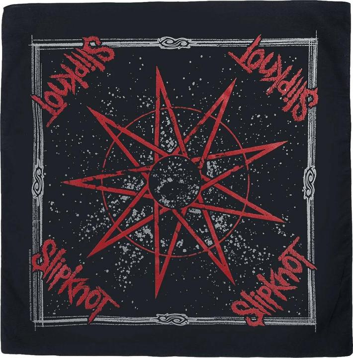 Immagine prodotto Slipknot Bandana unisex per adulti con nove stelle a punta
