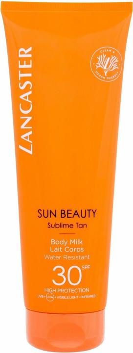 Actual product image Lancaster Sun Beauty Body Milk SPF30 (Suntan lotion, SPF 30, 250 ml, 279 g)