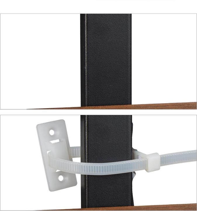 Actual product image Relaxdays Rotating Bookshelf with 12 Slots (105 x 33.5 x 140 cm)