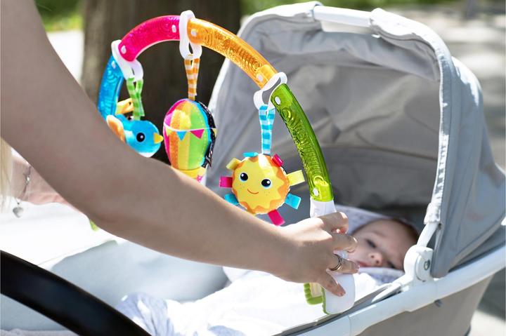 Productafbeelding Benbat Kinderwagen Speelgoed Speelboog Regenboog Kleurrijk