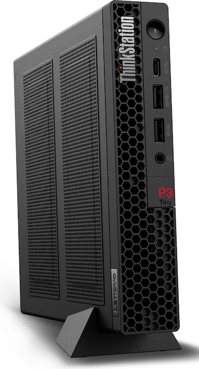 Image du produit Lenovo ThinkStation P3 Tiny (Intel Core i9-14900, 64 Go, 1000 Go, UHD Graphics 770)