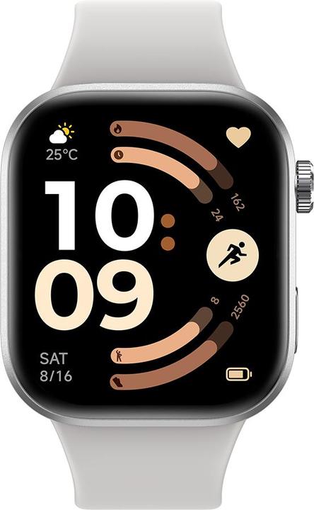 Actual product image Xiaomi Redmi Watch 6 NFC Silber Grau