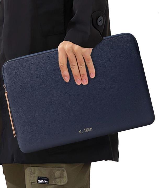Immagine prodotto Tech-Protect Fleece-Laptoptasche 13-14" - Blau (14", Universale)