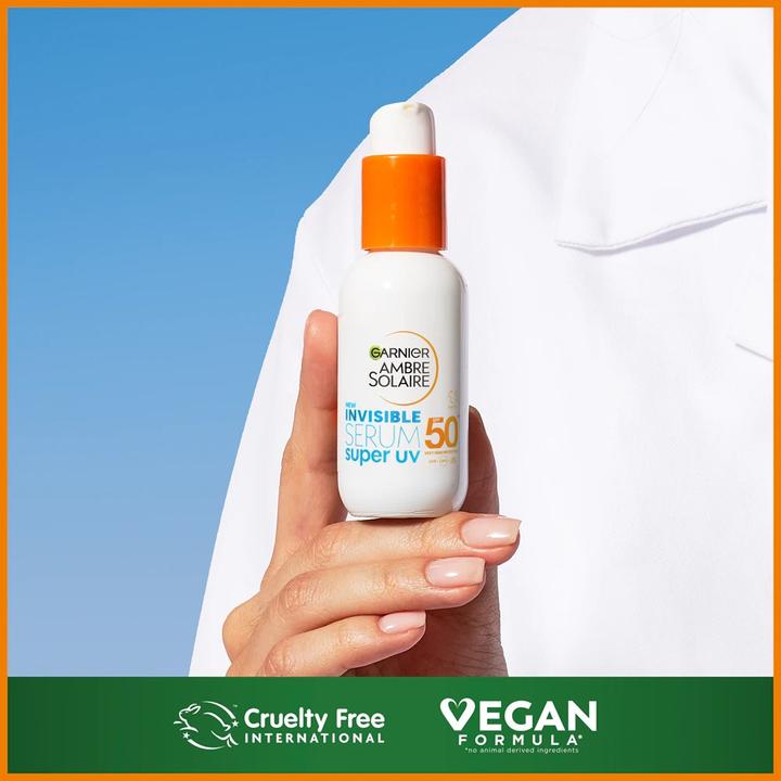 Actual product image Garnier Ambre Solaire Super UV (Sun cream face, SPF 50+, 30 ml)