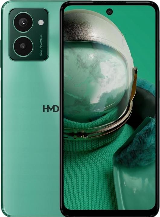 Productafbeelding HMD Pulse Pro (128 GB, Gletsjergroen, 6.56", Dubbele SIM, 4G)
