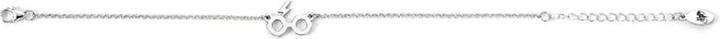 Image du produit Carat Harry Potter Sterling Silver Glasses & Lightning Bolt Charm Bracelet (Argent massif)