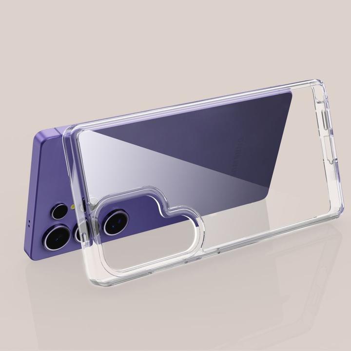 Actual product image Tech-Protect Samsung Galaxy S25 Ultra Flexair Hybrid Case - Transparent (Samsung Galaxy S25 Ultra)