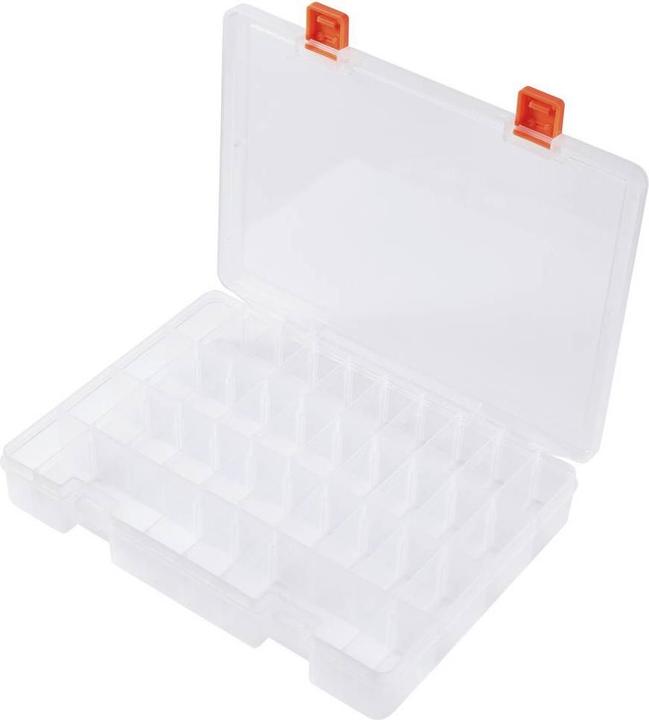 Immagine prodotto Tru Components Sortimentskasten (L x B x H) 250 x 190 x 40 mm Anzahl Fächer: 36