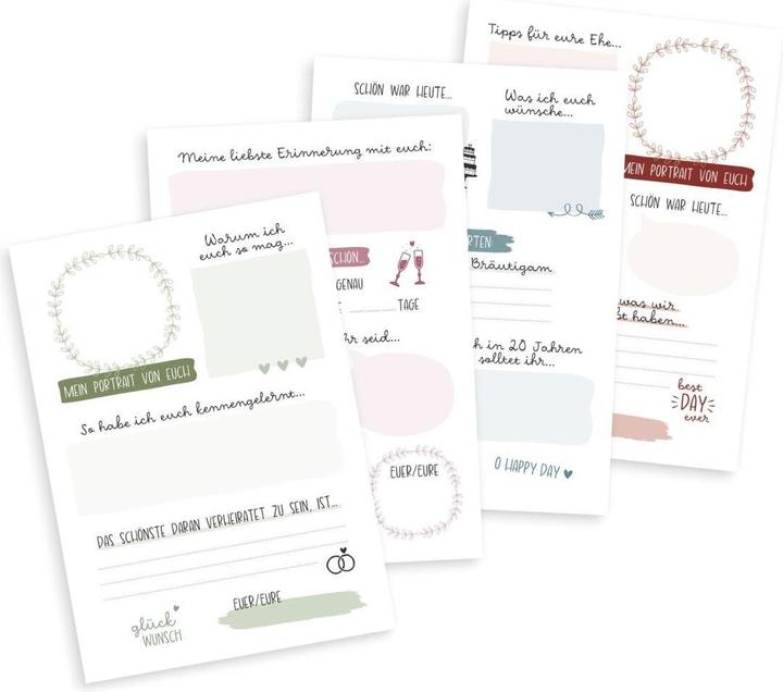 Immagine prodotto Brunnen Biglietti per il libro degli ospiti