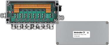 Actual product image Weidmüller Fieldbus distributor