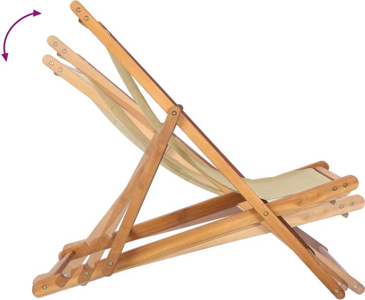 Immagine prodotto vidaXL Liegestuhl (107 cm)